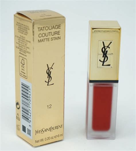 ysl red tribe review|YSL Red Tribe (12) Tatouage Couture Liquid Matte Lip Stain.